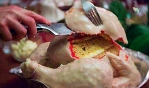 世界上最吓人的十款蛋糕，胆小勿看！