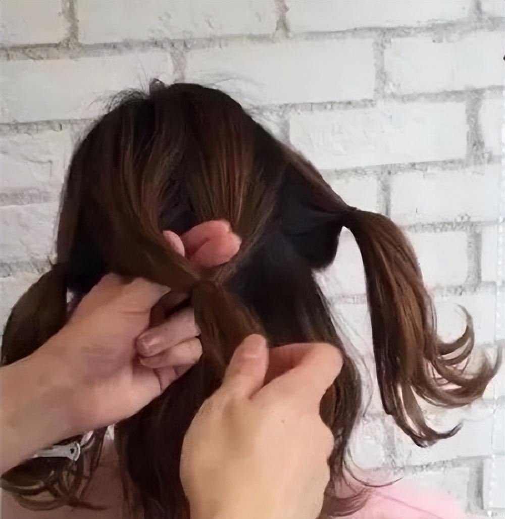 韩式短发发型扎法(短发编发教程超洋气)