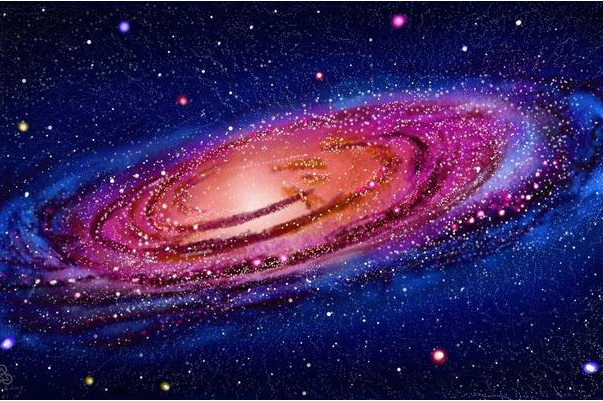 被世界公认的最美星系：银河系(地球身处其中)