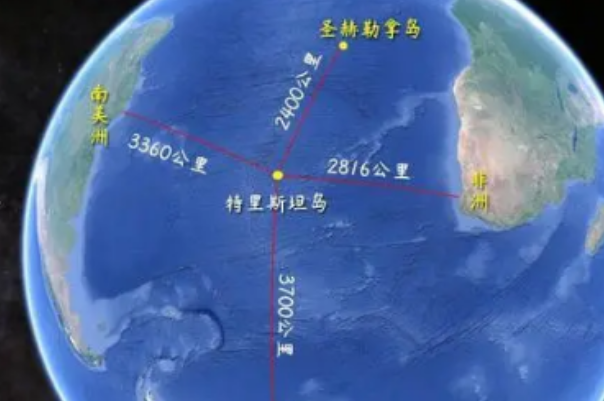 中国到尼莫点有多远：5000公里以上(地球上最偏远的点)