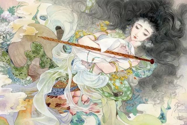 中国古风插画师排行榜：夏达第一，第三是阴阳师姑获鸟皮肤创作者
