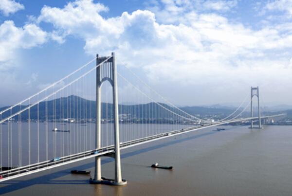 世界主跨最长的十大悬索桥，中国上榜多座大桥，第一于1998年通车