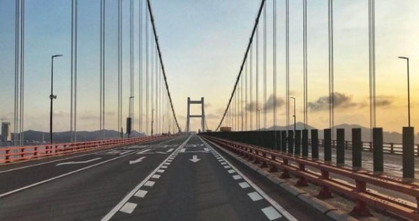 中国第一座大型悬索桥：虎门大桥主航道跨经888米
