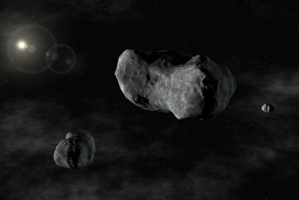 世界最大的十颗小行星，智神星上榜，第一质量最大