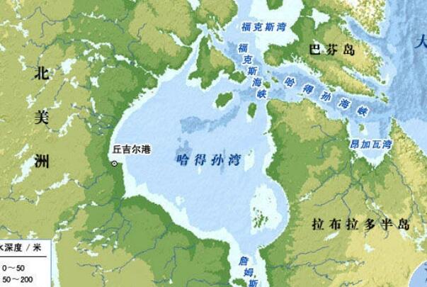世界十大面积最大的海湾，哈德逊湾上榜，第一是世界最大的海湾