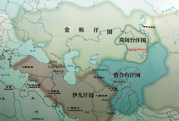 蒙古四大汗国实力排行榜 钦察汗国第一,第四建国最短