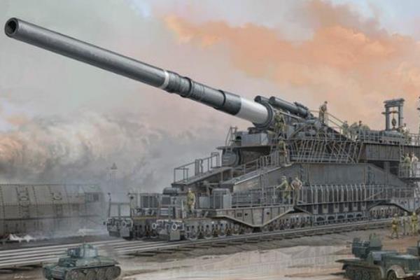 世界上最大的远程火炮：800毫米超大口径