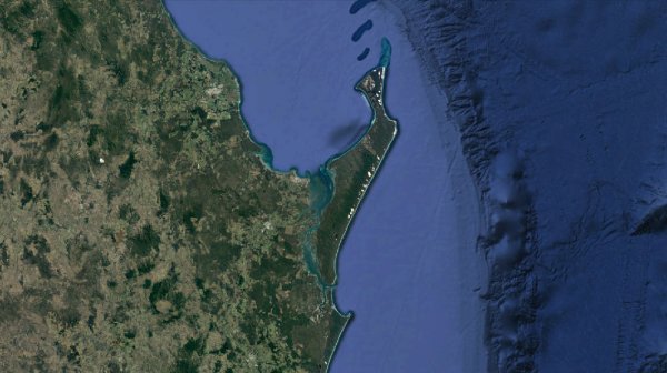 世界最大的沙岛：费沙岛面积达1840平方公里