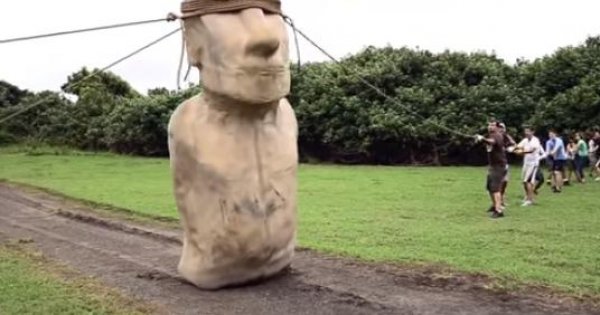 世界上最神秘的雕像：复活节岛石像最重达297吨