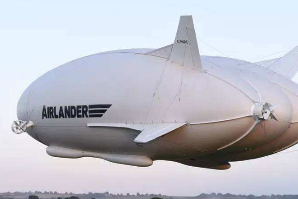 世界最大飞行器：天空登陆者长度达92米