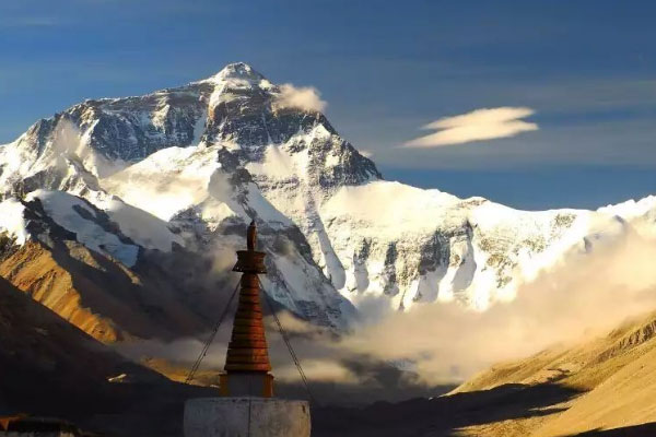 绝对高度世界第一山：珠穆朗玛峰海拔高达8848米