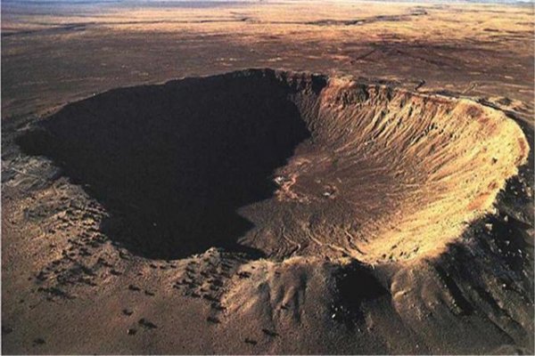 世界上最大的陨石坑：直径约为248公里
