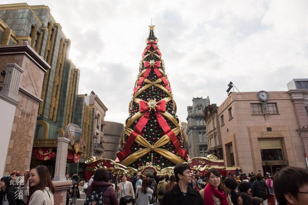 世界上最大的圣诞树：高达85米，重达542吨