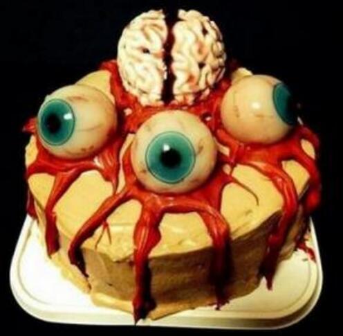 世界上最恐怖的人体蛋糕：重口味的蛋糕你还敢吃吗？