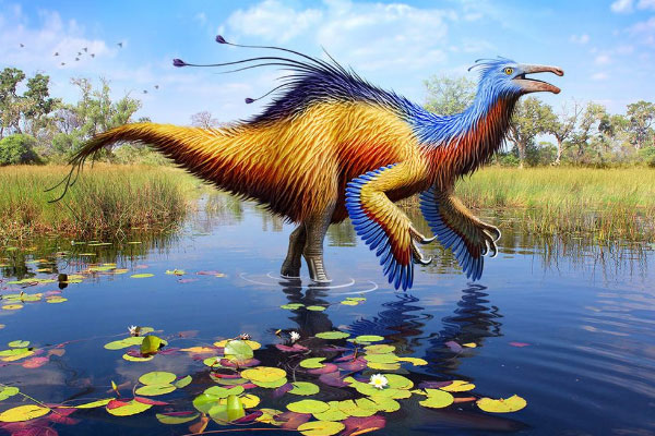 最大的似鸟恐龙：恐手龙前臂长达2米，身长12米