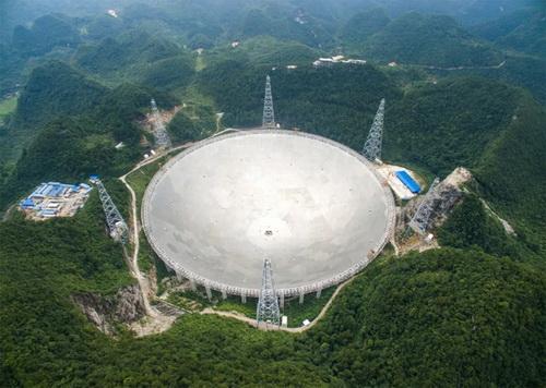 世界上性能最强的望远镜：FAST口径高达500米