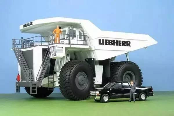 世界上最大的车是什么车：利勃海尔T282B载重达327吨