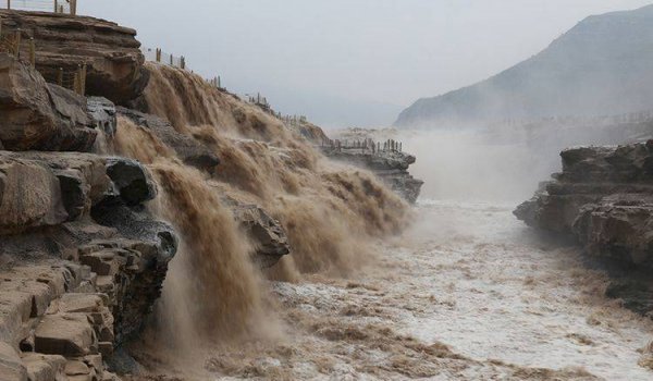 世界上最大的黄色瀑布：壶口瀑布是中国第二大瀑布