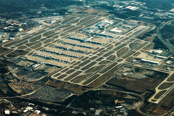 世界吞吐量最大的十大机场，中国7座机场上榜
