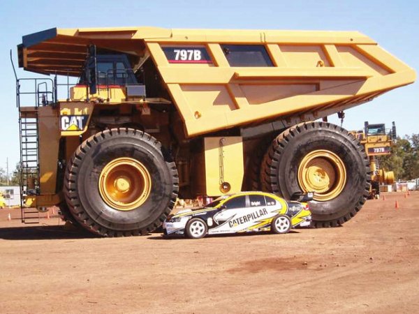 世界最大的卡车轮胎多高？轮胎直径达到4.03米