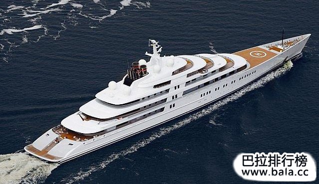 世界十大最贵私人游艇，历史至尊号售价45亿美元