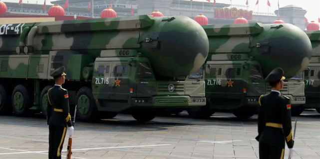 目前中国最厉害的洲际导弹：东风-41洲际导弹乃镇国神器