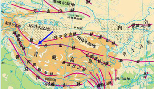 中国四大盆地大小排名，塔里木盆地位居第一名