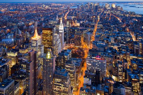 世界高楼最多十大繁华城市排名