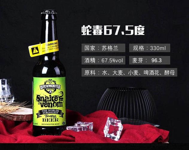 世界上度数最高的啤酒，蛇毒啤酒度数高达67.5度