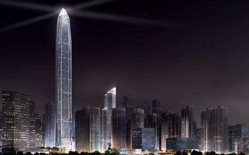 中国十大最高建筑排行榜 台北101大厦排名第六
